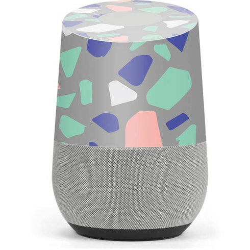 Cement Terrazzo Google Home Skin